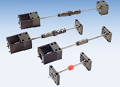 RS100 series Rolled Ball Screw Assembly